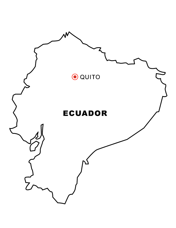 The Ecuador Symbols Colouring Pages Coloring Nation