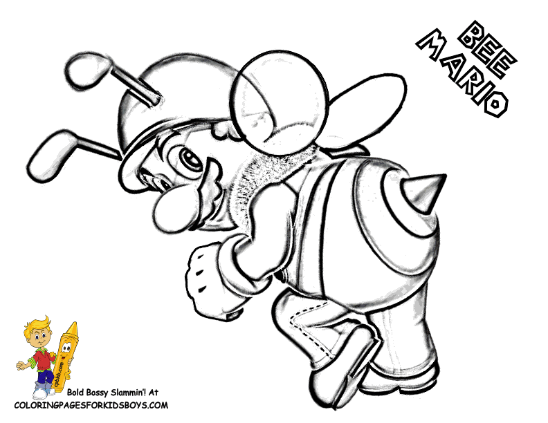 Daring Mario Coloring Pages | Yoshi | Free | Wario |Super Mario 