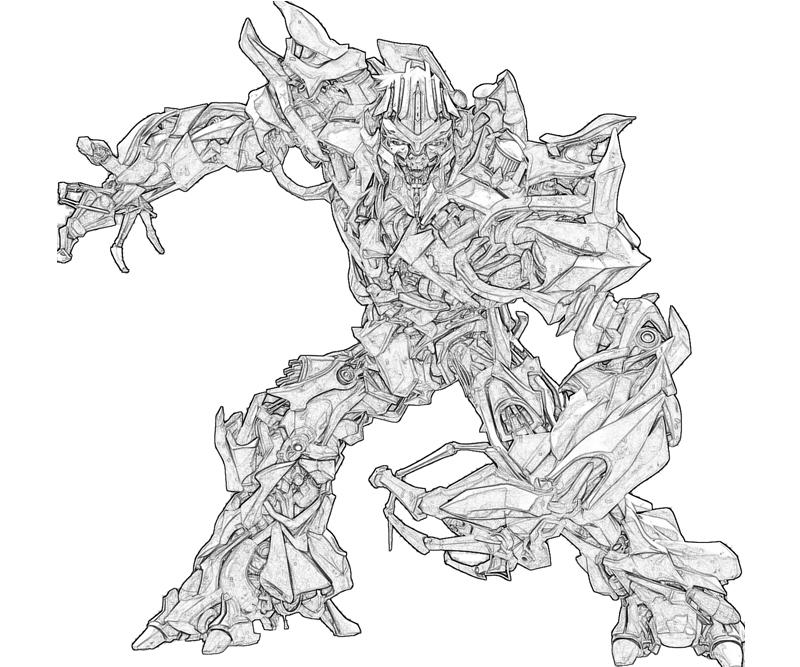 11 Pics of Megatron Coloring Pages Printable - Transformers ...