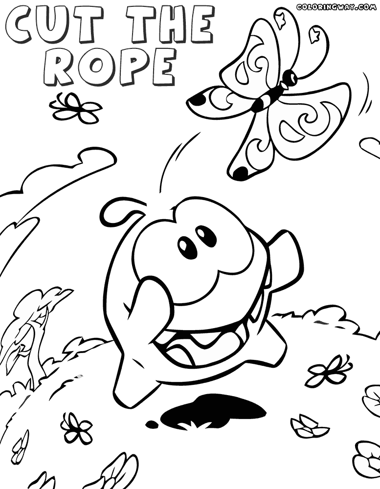 Cut the rope clearance coloring