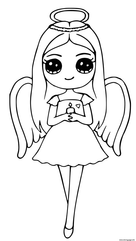 Cute Little Girl Coloring Pages - Learny Kids