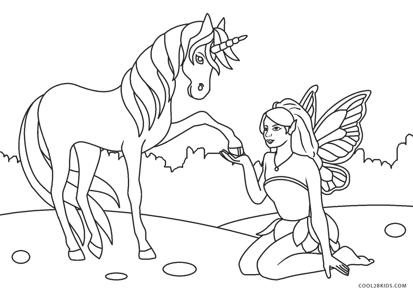 Free Printable Fairy Coloring Pages For Kids