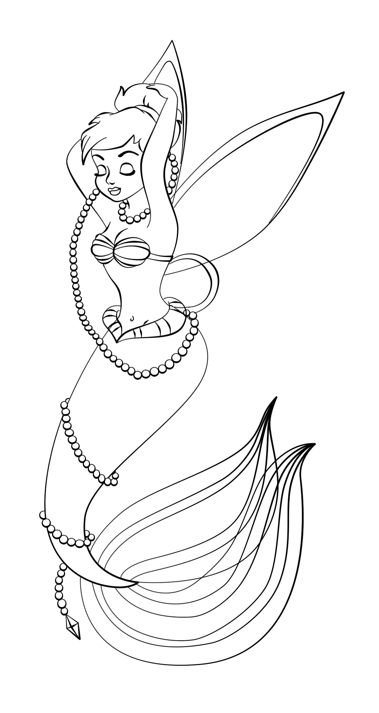 Free Printable Tinkerbell Coloring Pages For Kids