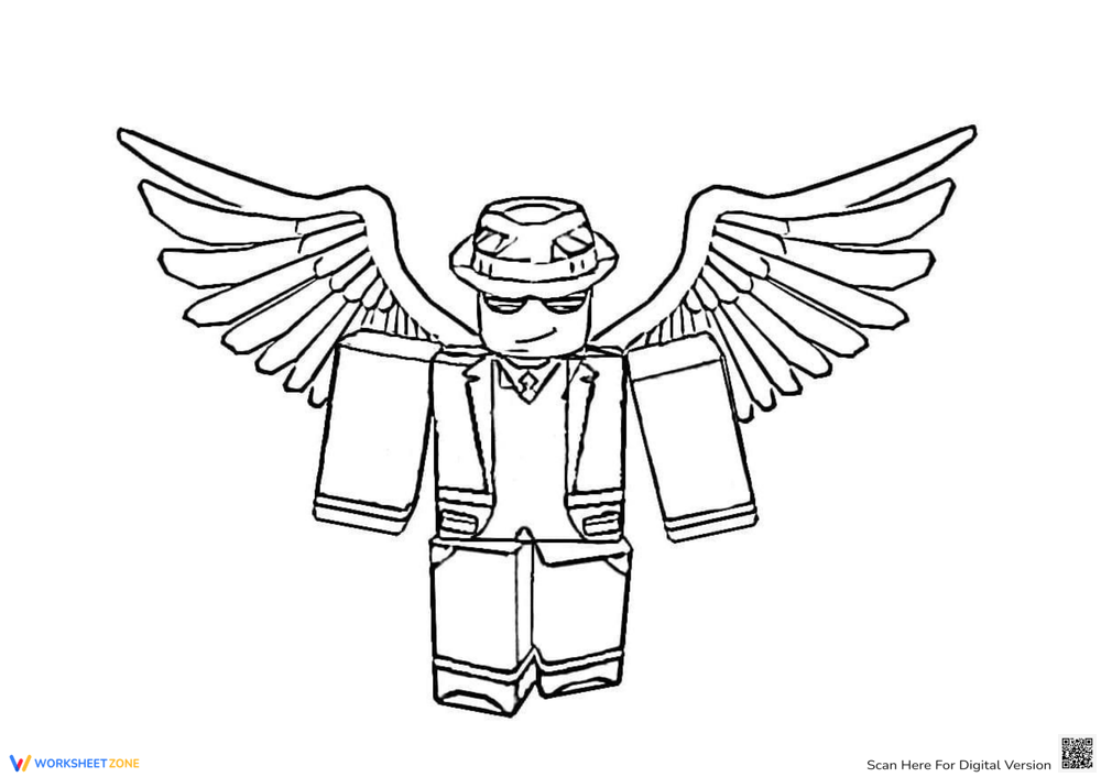 Free Printable Roblox Coloring Pages ...