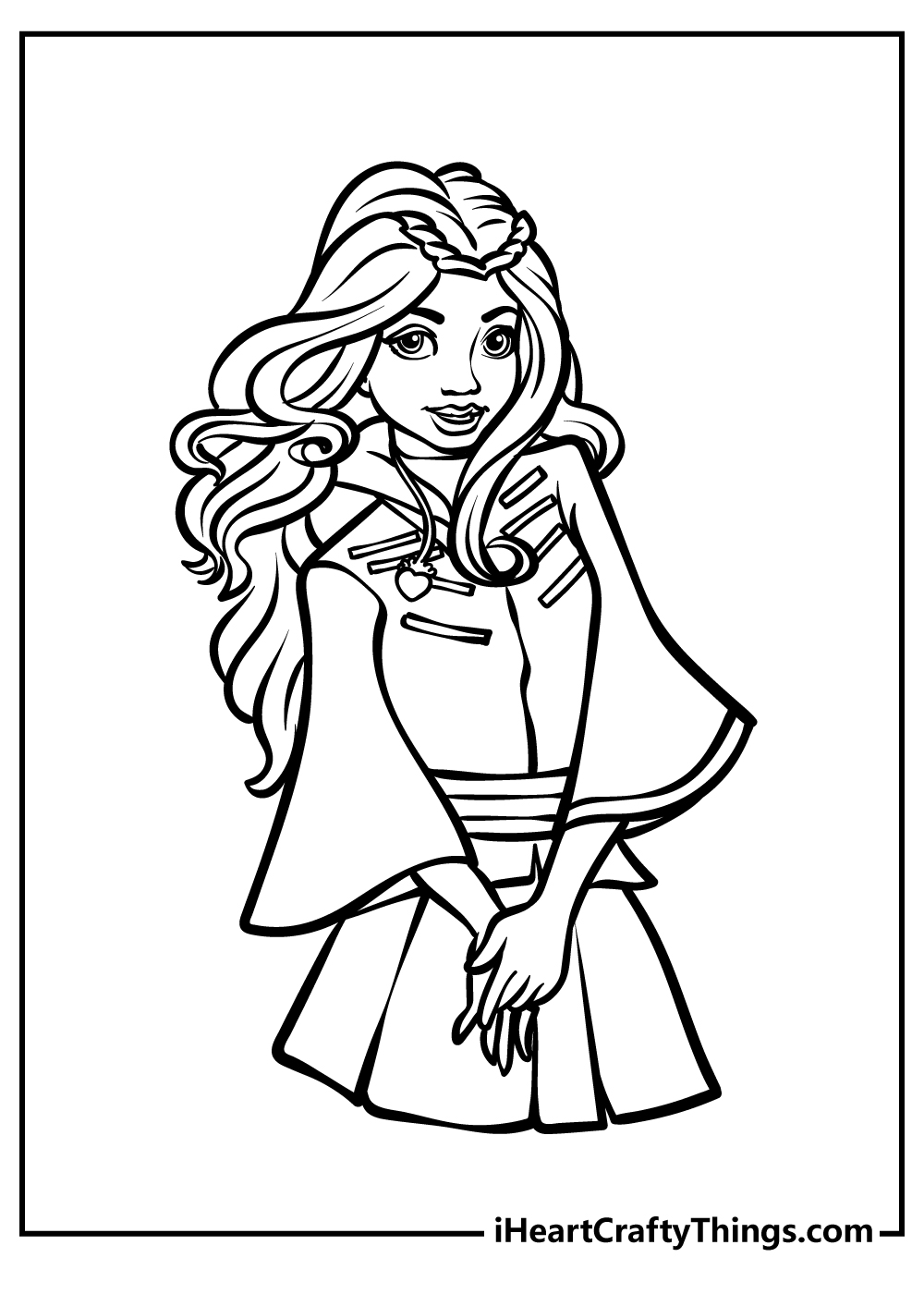 30 Descendants Coloring Pages (100 ...