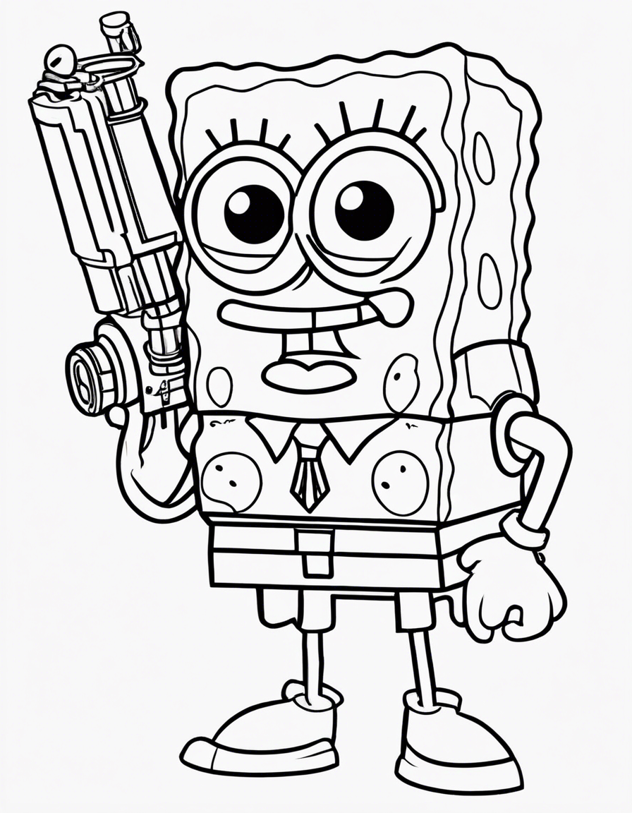 Best Free Spongebob Coloring Pages 2023