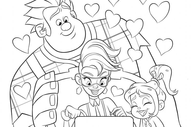 RALPH BREAKS THE INTERNET Coloring Pages and Activities - This Fairy Tale  Life