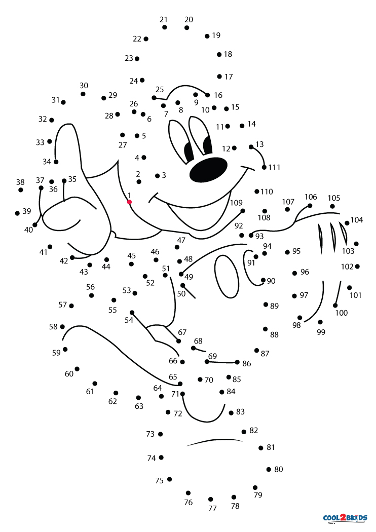 Free Printable Connect the Dots for Kids