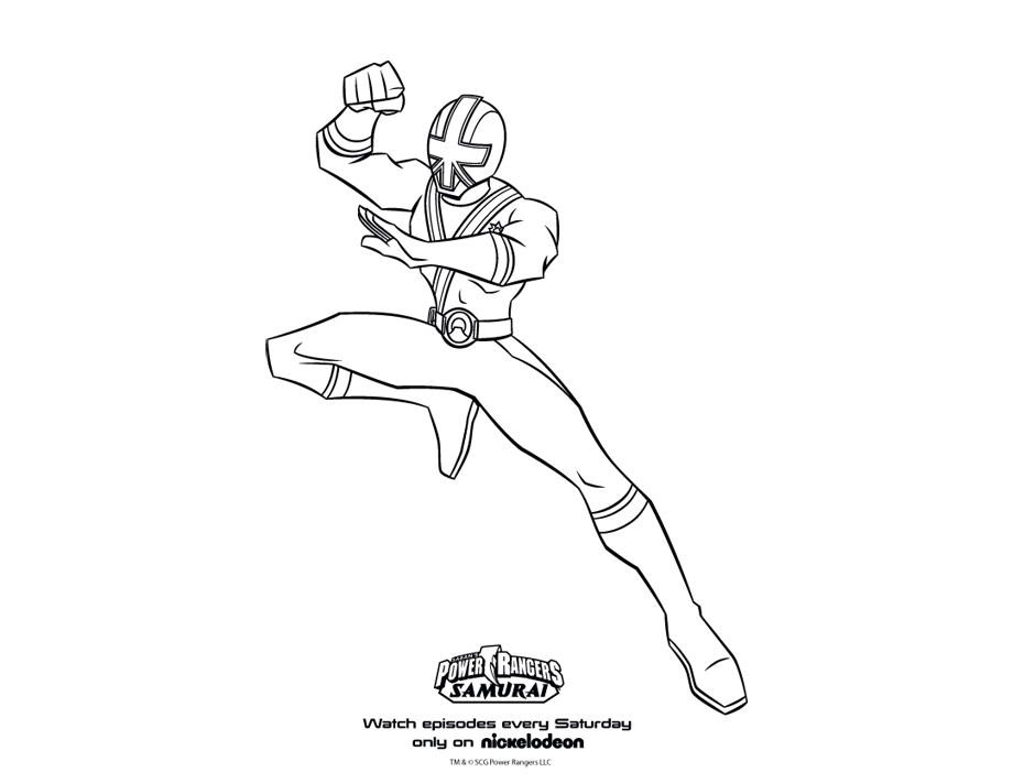 Green Power Ranger Coloring Pages - Get Coloring Pages