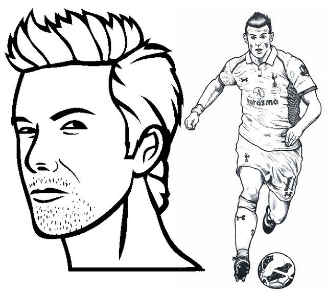 Top Famous Soccer Player Coloring Pages - Coloring Pages in 2023 | Sports coloring  pages, Soccer players, Coloring pages