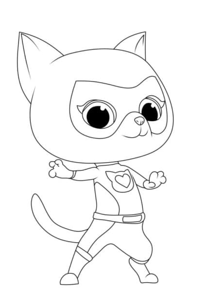 SuperKitties Free Coloring Pages - Latest Updates