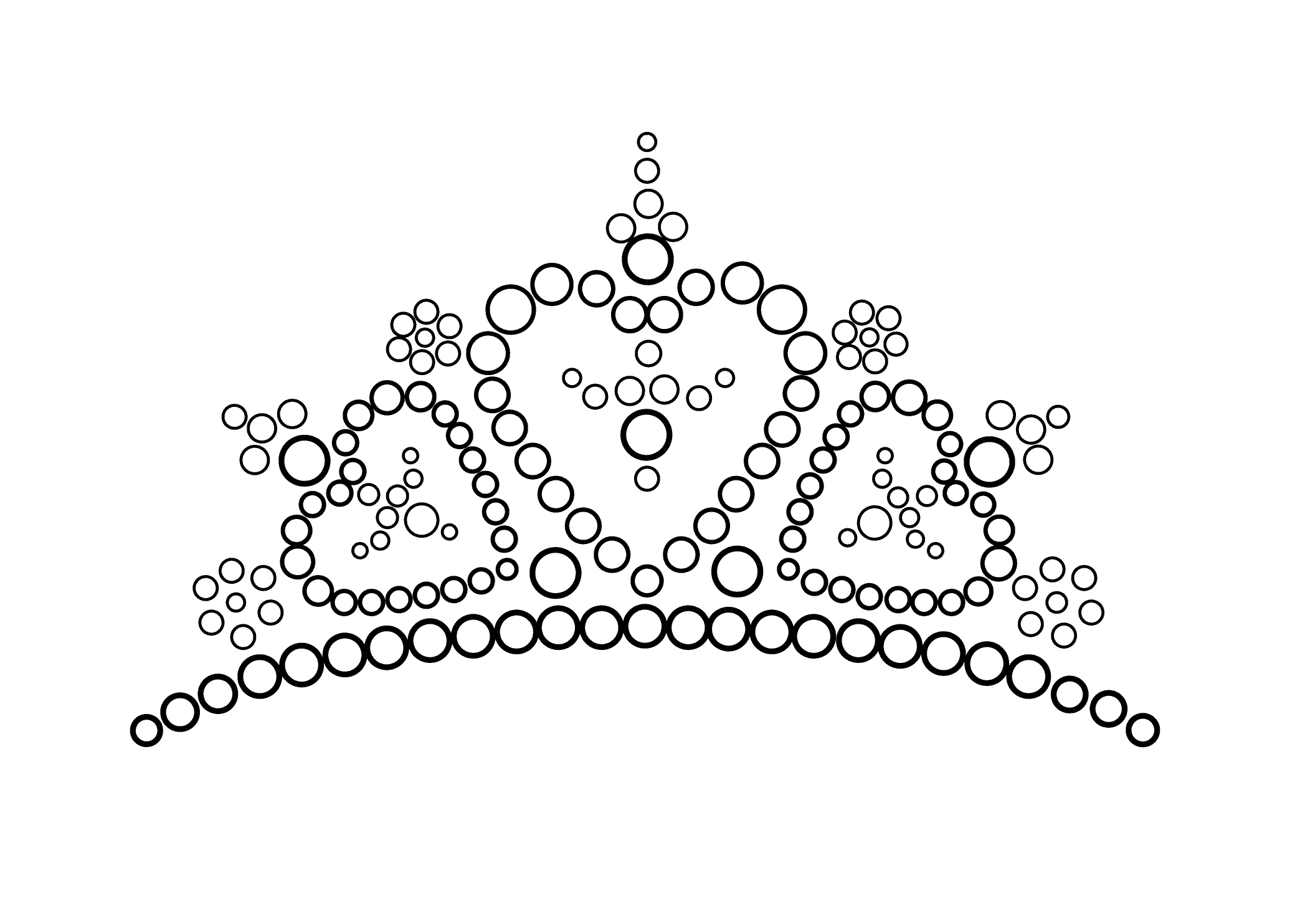 Princess Crown Coloring Pages - Coloring Labs