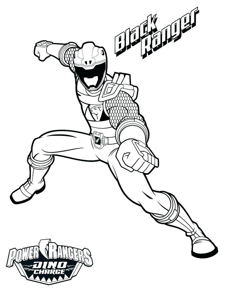 Black Ranger Coloring Page - Free Printable Coloring Pages for Kids