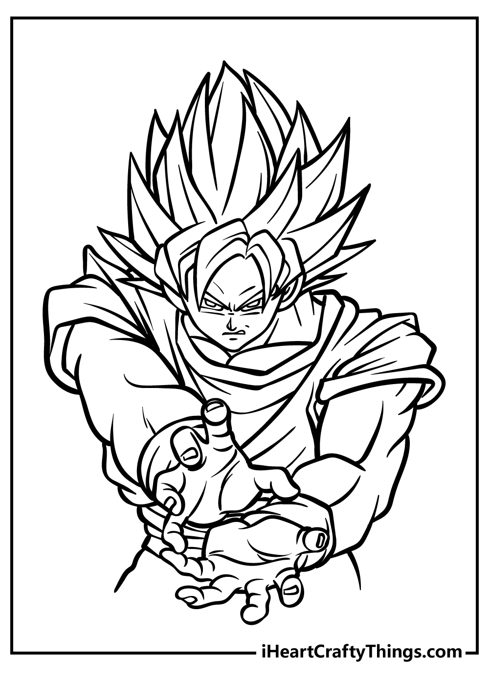 Printable Goku Coloring Pages (Updated 2022)