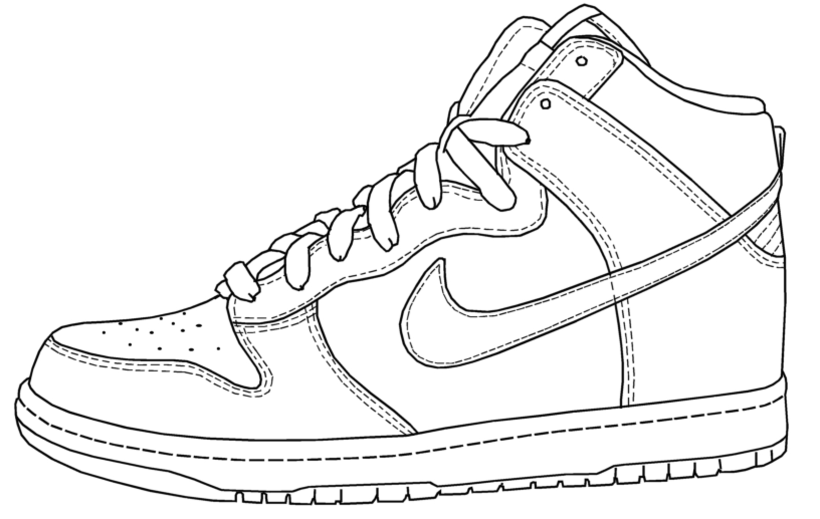 الرقابة مماثل نقدي رافعة يدور في مدار البصيرة nike air force one coloring  page - thebloomingpond.com