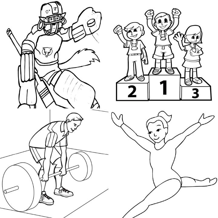 25 Free Olympic Coloring Pages for Kids and Adults -