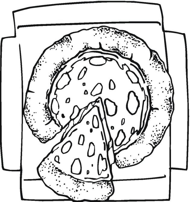 Pizza Coloring Pages for Kids | Color Page