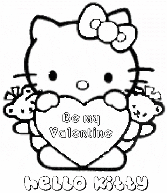 Hello Kitty Coloring Pages : Hello Kitty Coloring Page Christmas ...
