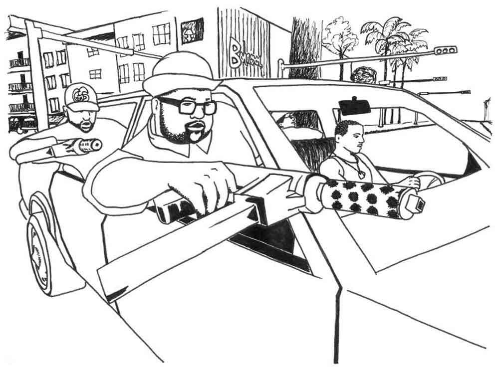 Free GTA coloring pages. Download and print GTA coloring pages