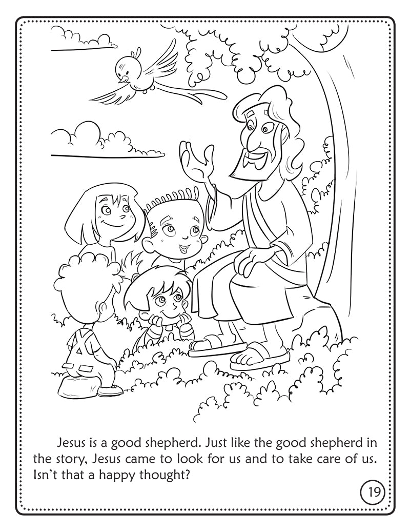 The Jesus Stories, Vol 1 - Episode 1: The Little Lost Sheep, Coloring  Activity Book