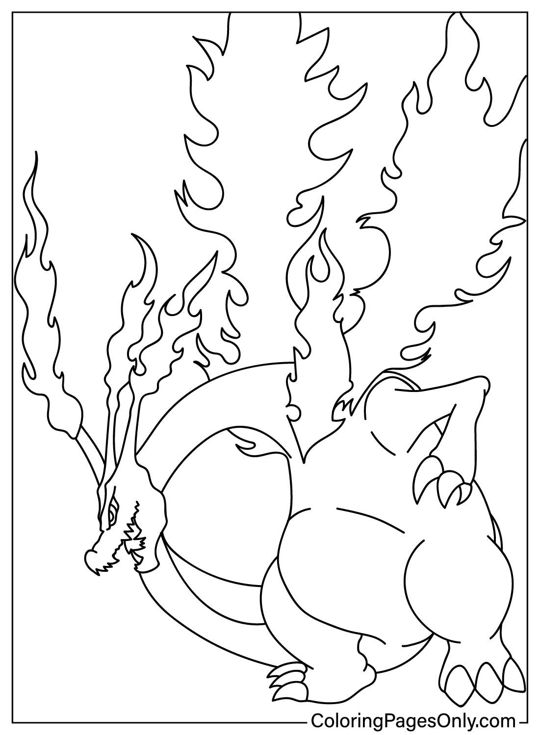 unique Charizard coloring pages ...