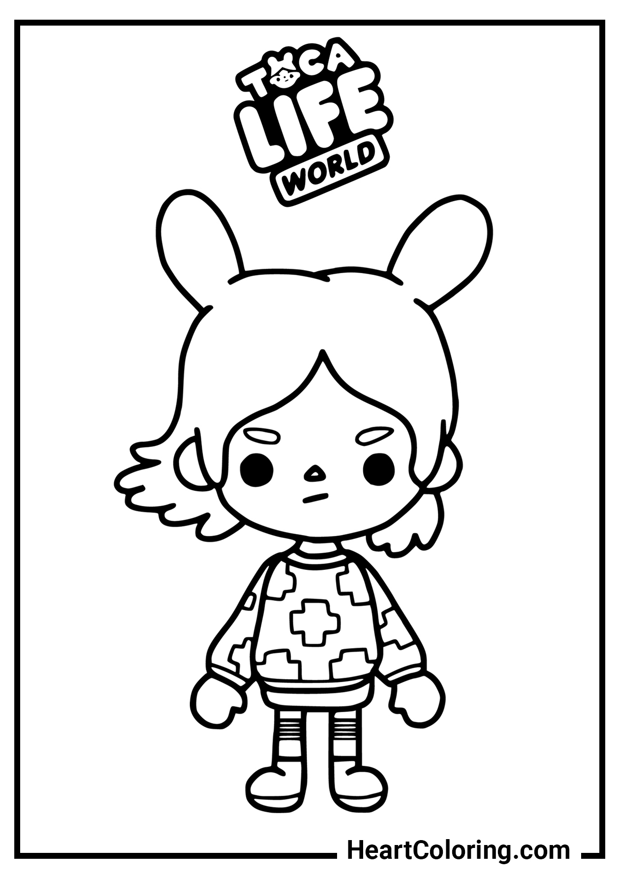 Toca Boca Coloring Pages - 30+ Free A4 ...