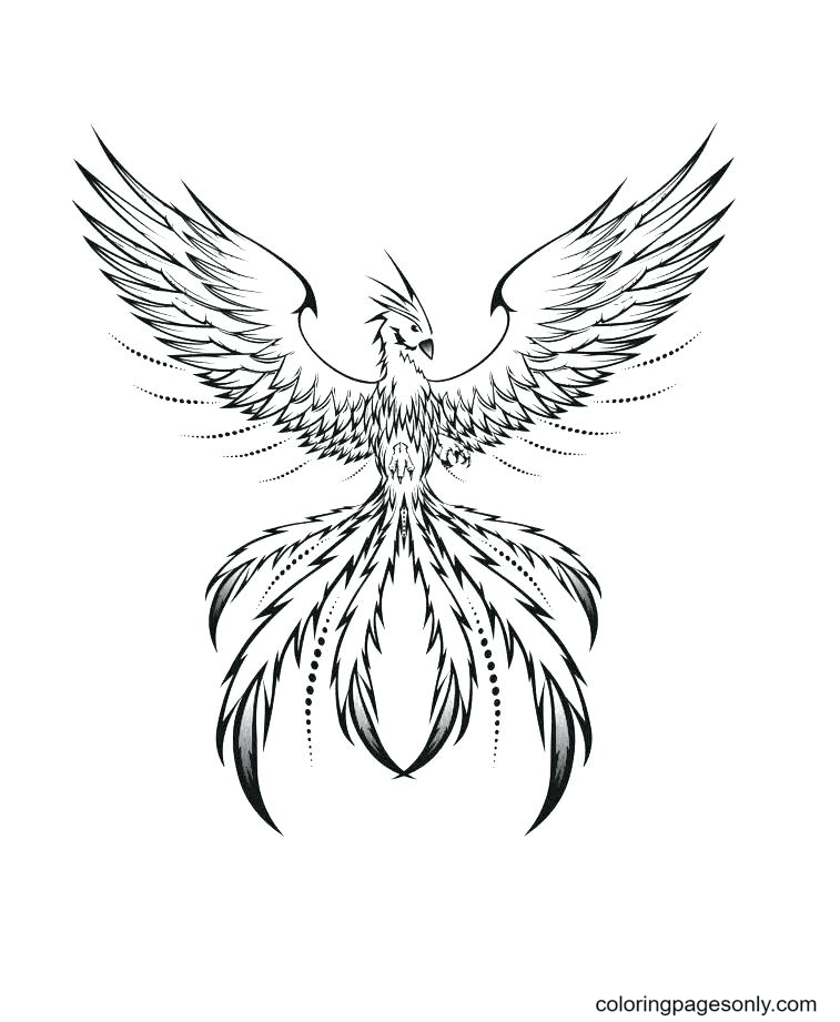 Phoenix Coloring Pages Printable for ...