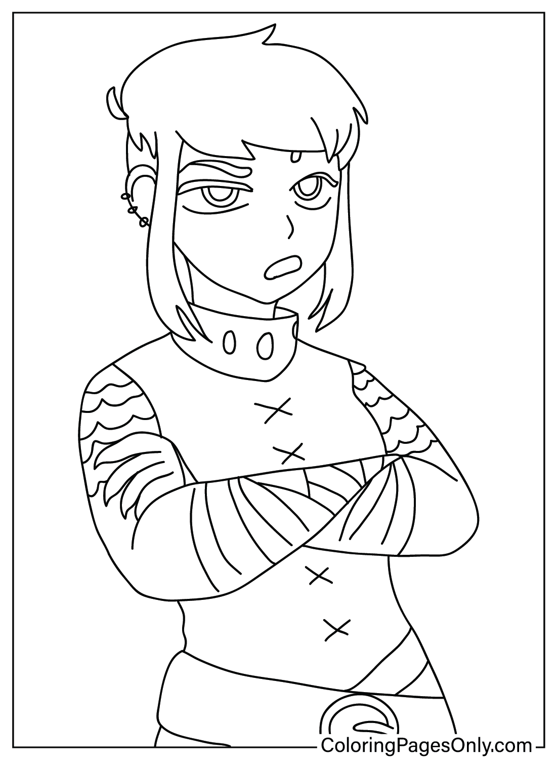 Nimona Coloring Pages - Free Printable ...