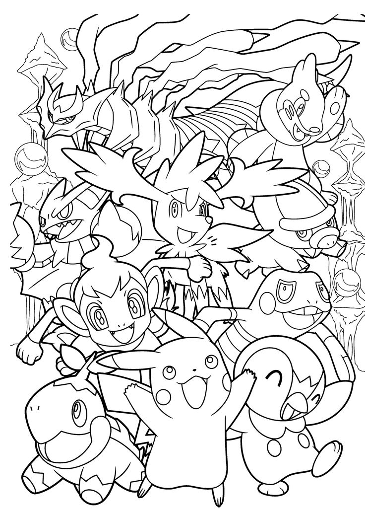 Pokemon coloring pages Kids Coloring Pages