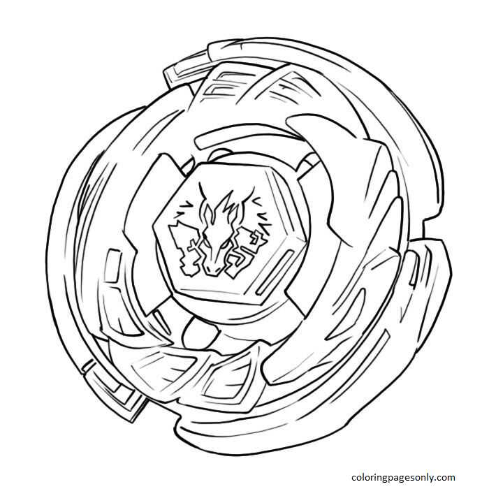 Beyblade Coloring Pages - Coloring Pages For Kids And Adults