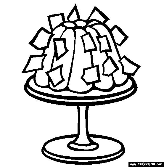 Jelly Nachos Coloring Page | Free Jelly Nachos Online Coloring