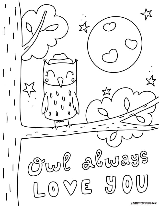 Valentine's Day Coloring Pages (Free Printables) - The Best Ideas for Kids