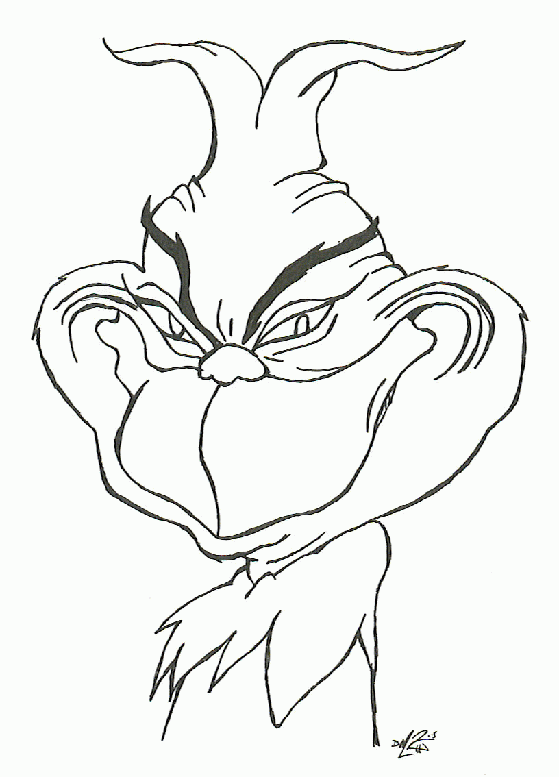 Max From The Grinch Coloring Pages - High Quality Coloring Pages