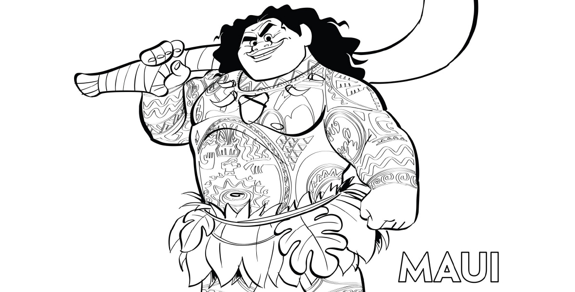 You'll Love These Moana Coloring Pages ...