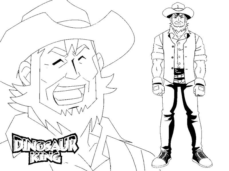 Coloring page Dinosaur King 6