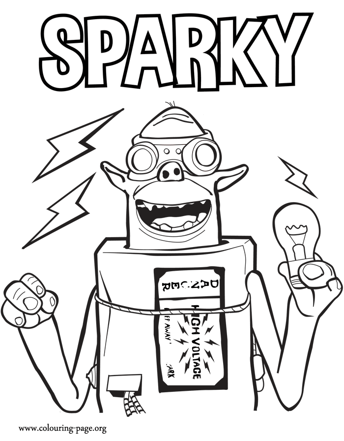 Awana Sparks Rank Path Colouring Pages