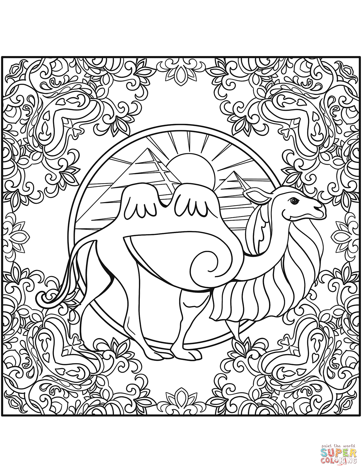 Animal mandalas coloring pages | Free Coloring Pages