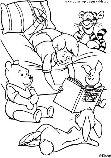 Winnie the Pooh coloring pages ...