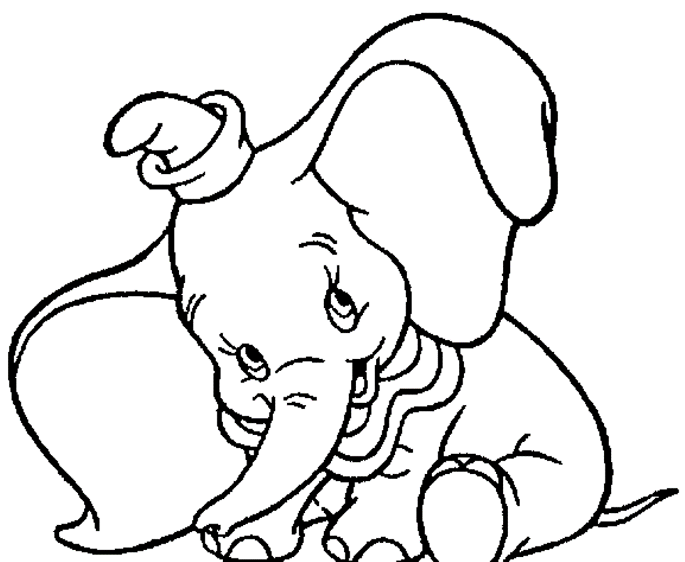 Dumbo Coloring Pages - GFT Coloring • #18703