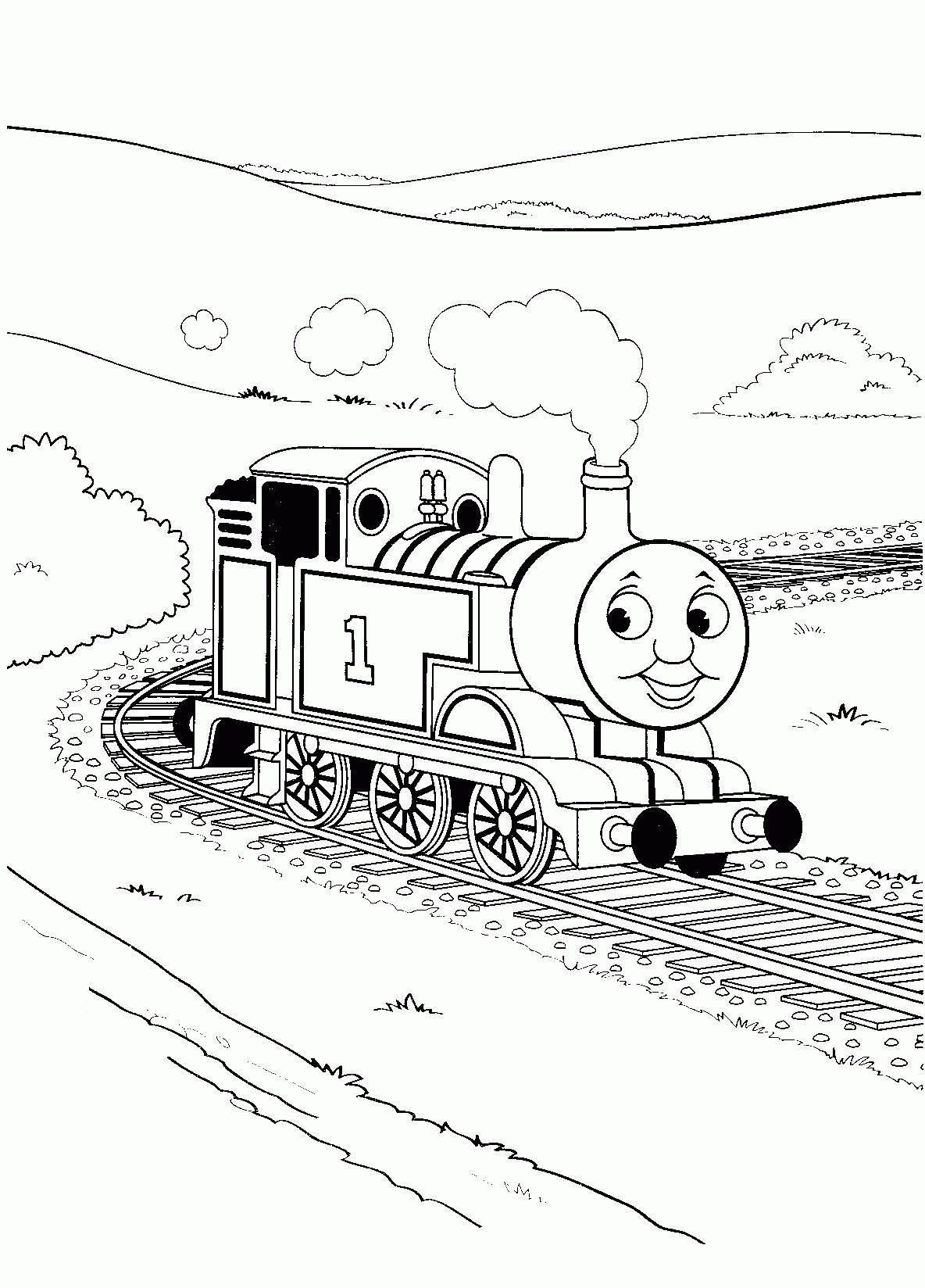 steam train coloring pages. thomas the train coloring pages ...