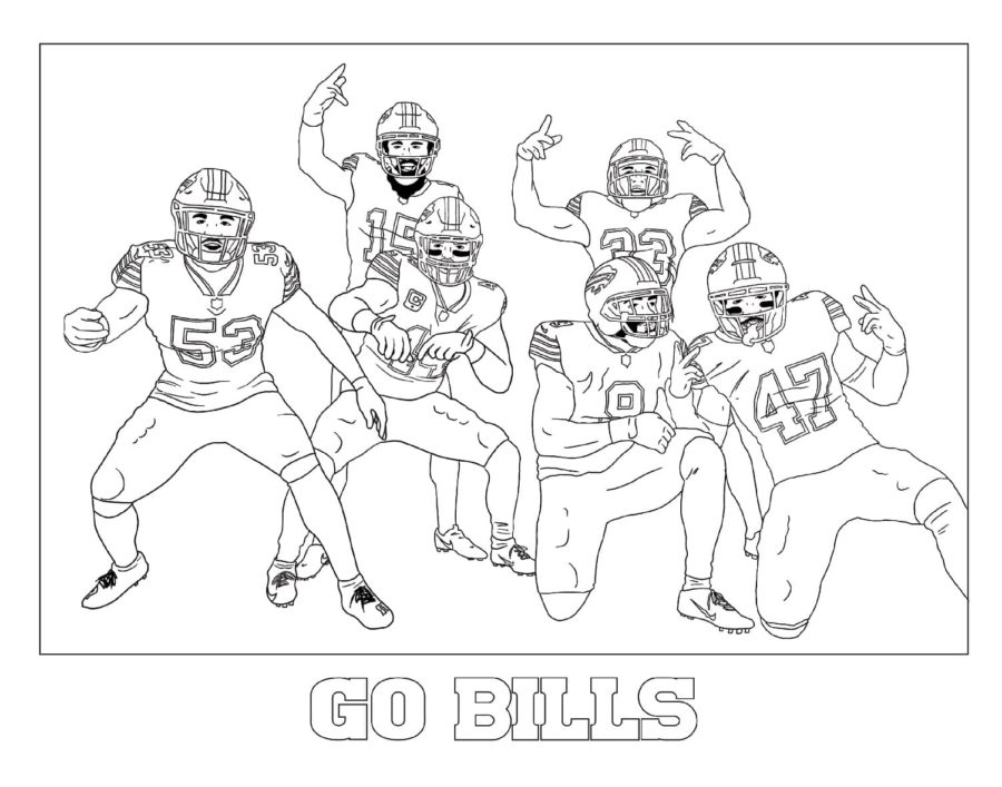 Buffalo Bills Coloring Pages