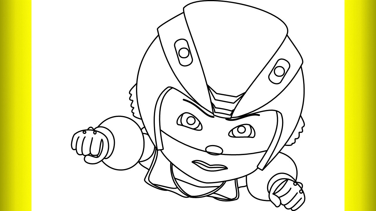 How To Draw Vir The Robot Boy / Drawing ...