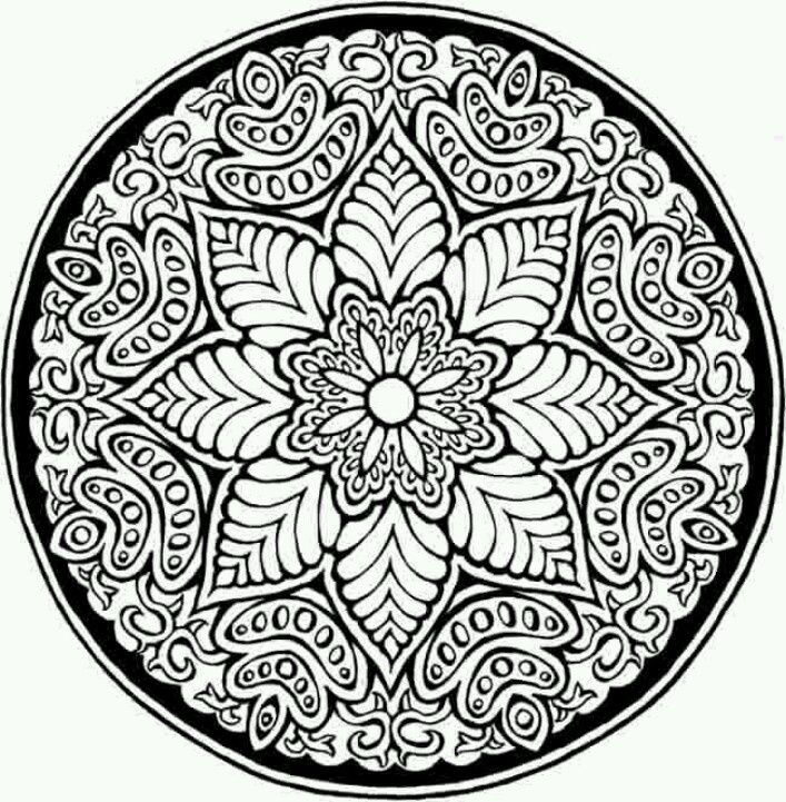 Related Patterns Coloring Pages item-13862, Free Printable Adult ...