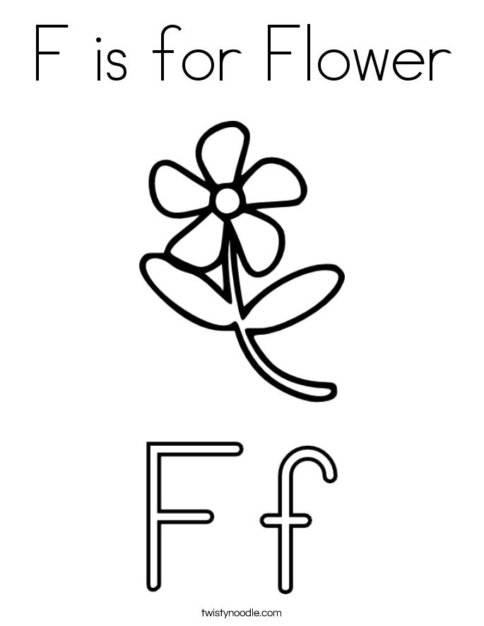 Geography Blog: Letter F Coloring Pages
