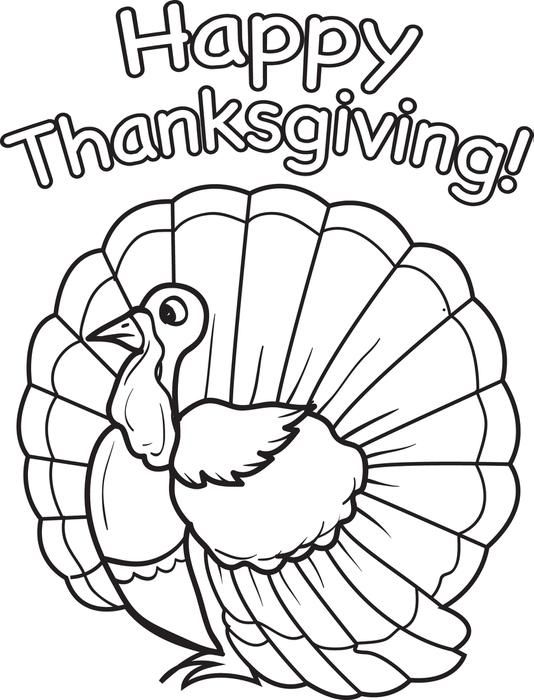 Printable Thanksgiving Turkey Coloring Page for Kids | Turkey coloring pages,  Free thanksgiving coloring pages, Thanksgiving coloring pages