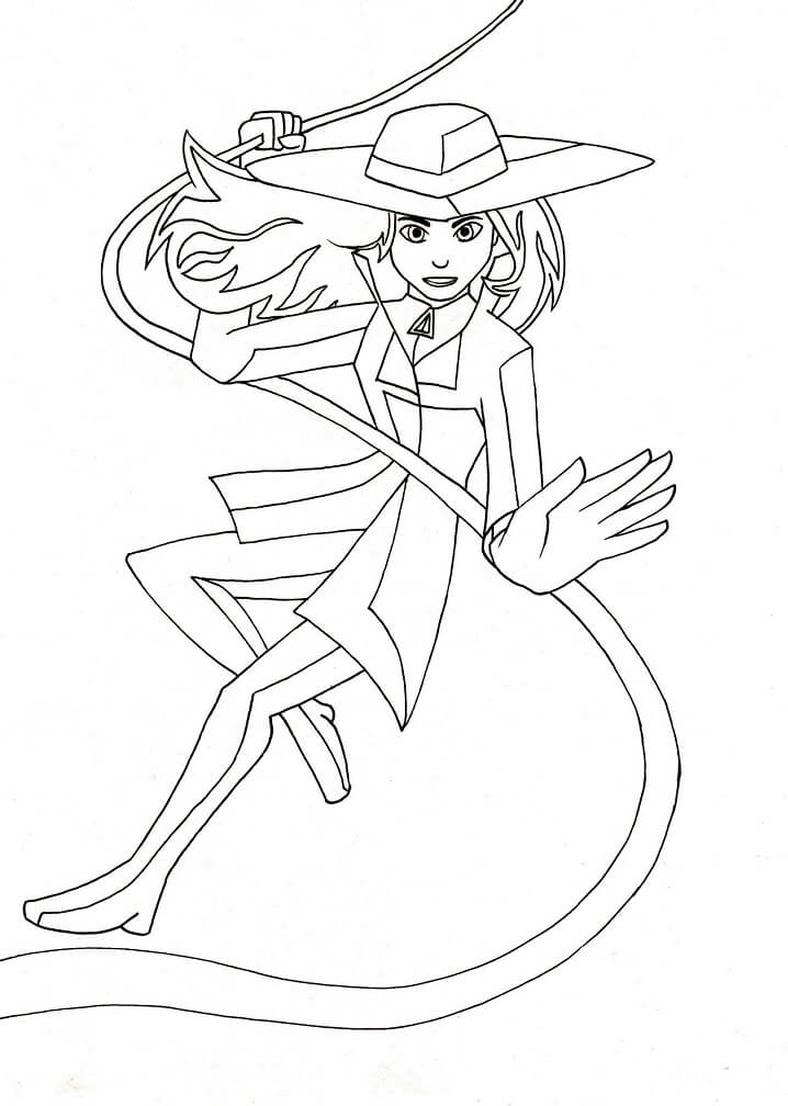 Carmen Sandiego Coloring Pages - Coloring Nation