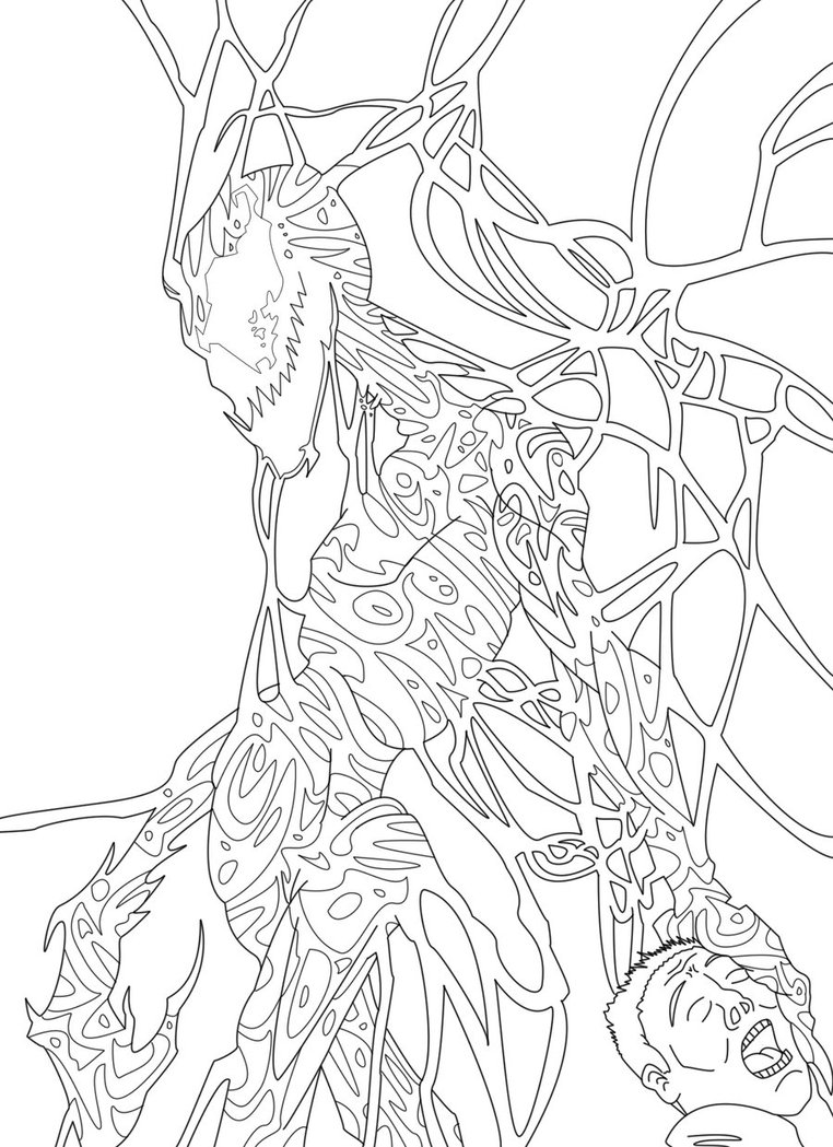 Printable Venom Coloring Pages | ColoringMe.com