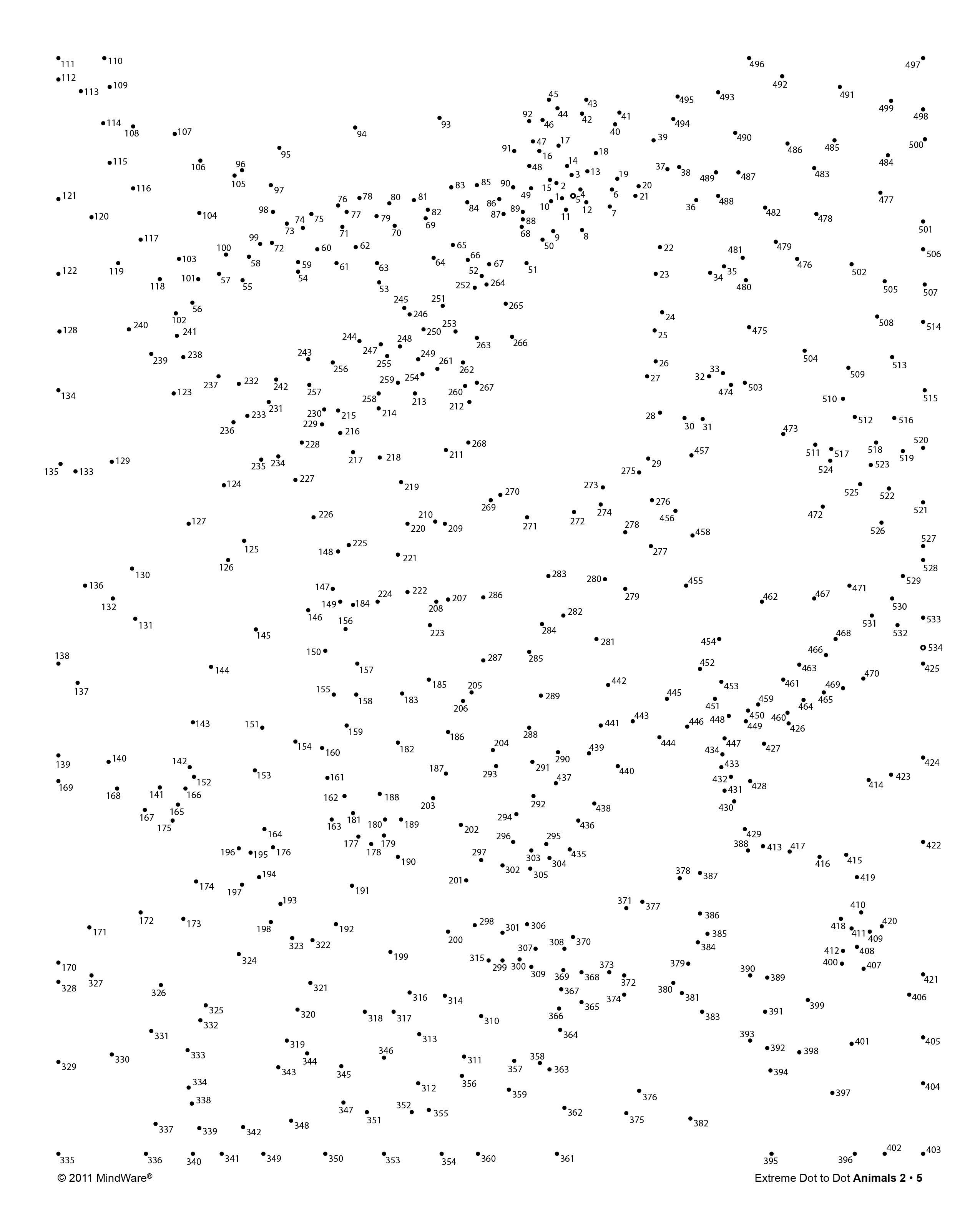 Mindware Extreme Dot To Dot Printables Free - Printable Word Searches