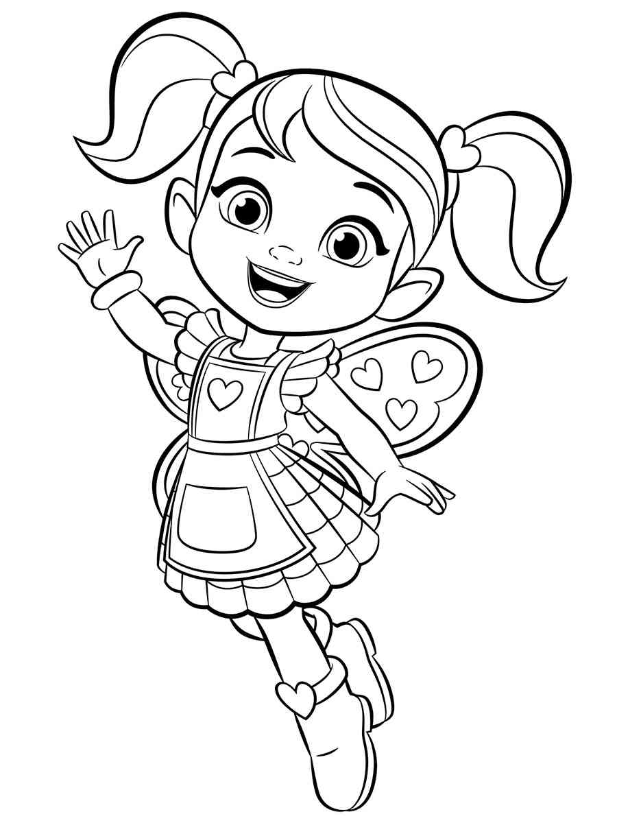 Butterbean's Cafe coloring pages