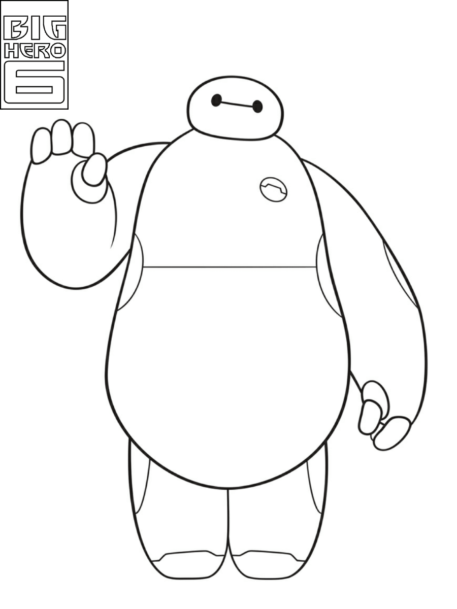 Big Hero 6 coloring pages | Print and Color.com